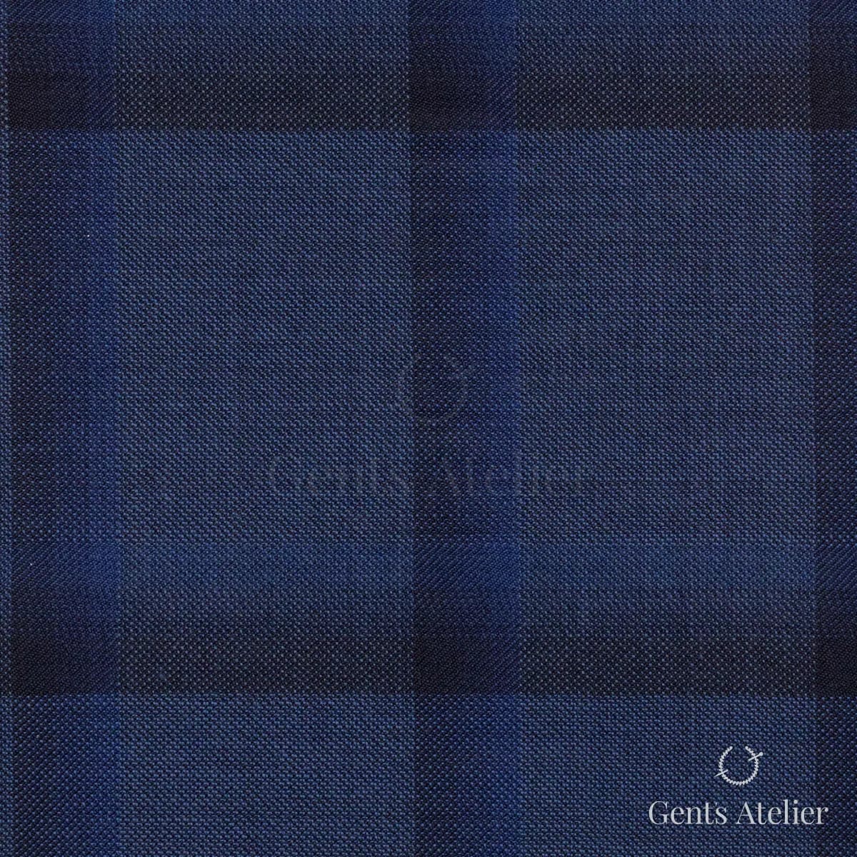 Костюм из Stylbiella 30589/16 — тёмно-синий, 100% шерсть