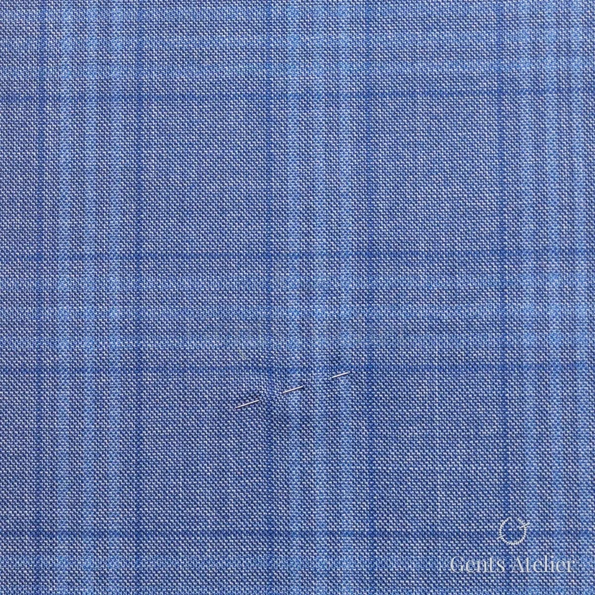 Костюм из Huddersfield 152726-A — синий, 100% шерсть