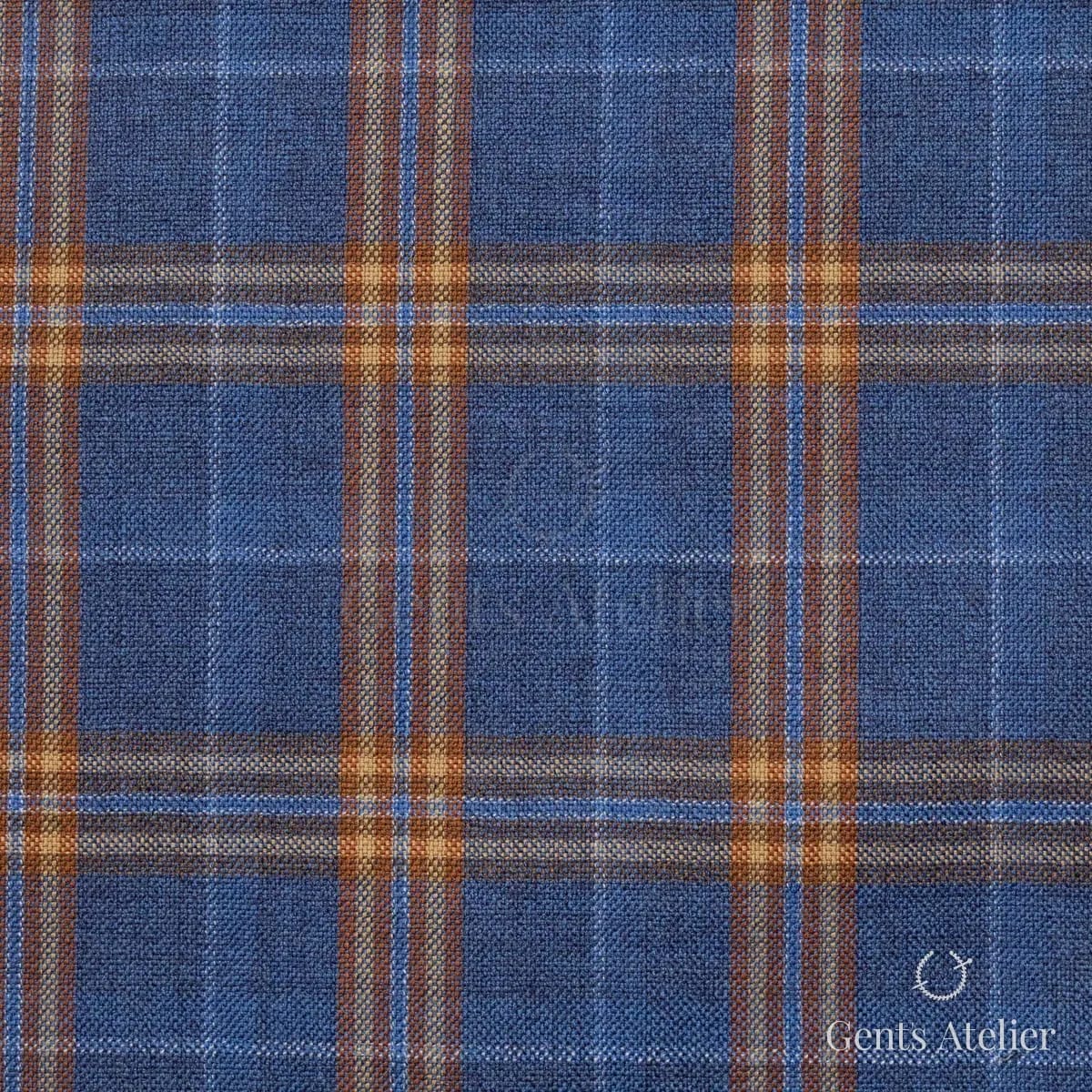 Костюм из Huddersfield 254821-B — синий, 100% шерсть