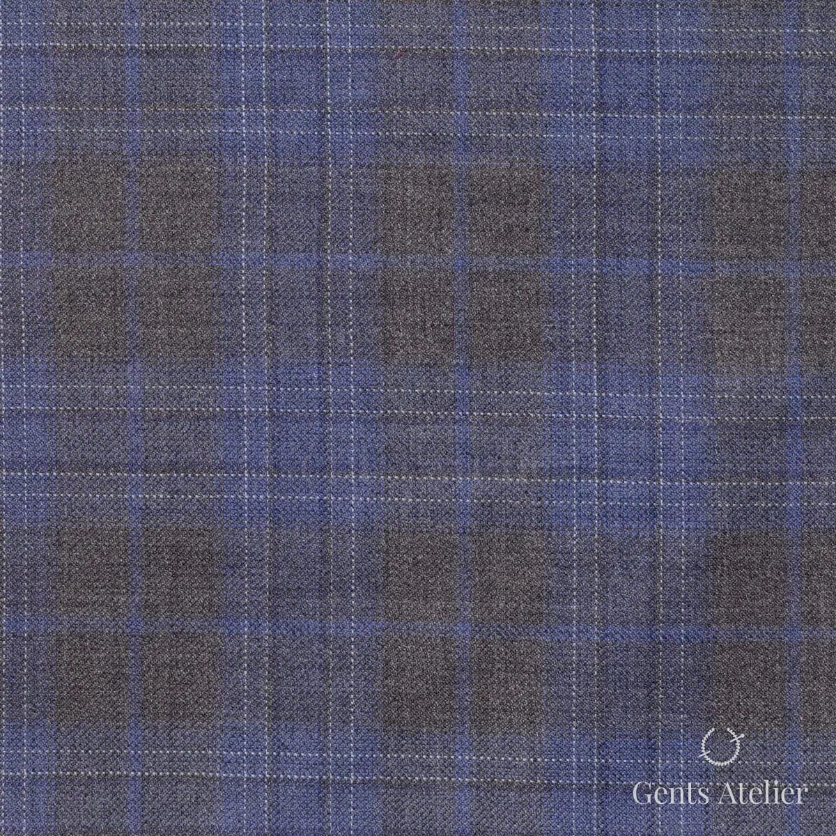 Костюм из Huddersfield 254845-A — тёмно-серый, 100% шерсть