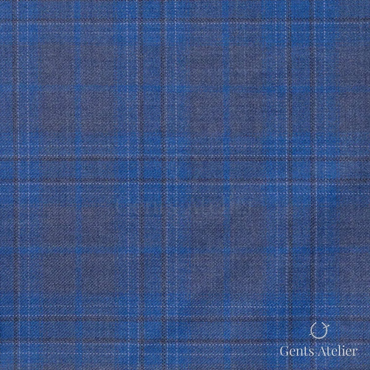 Костюм из Huddersfield 254846-A — серый, 100% шерсть