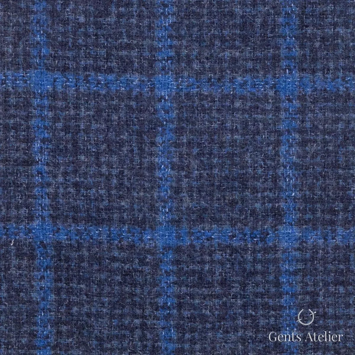 Костюм из Huddersfield 256804-B — тёмно-синий, 55%WO 19%MO 17%SE 9%CA