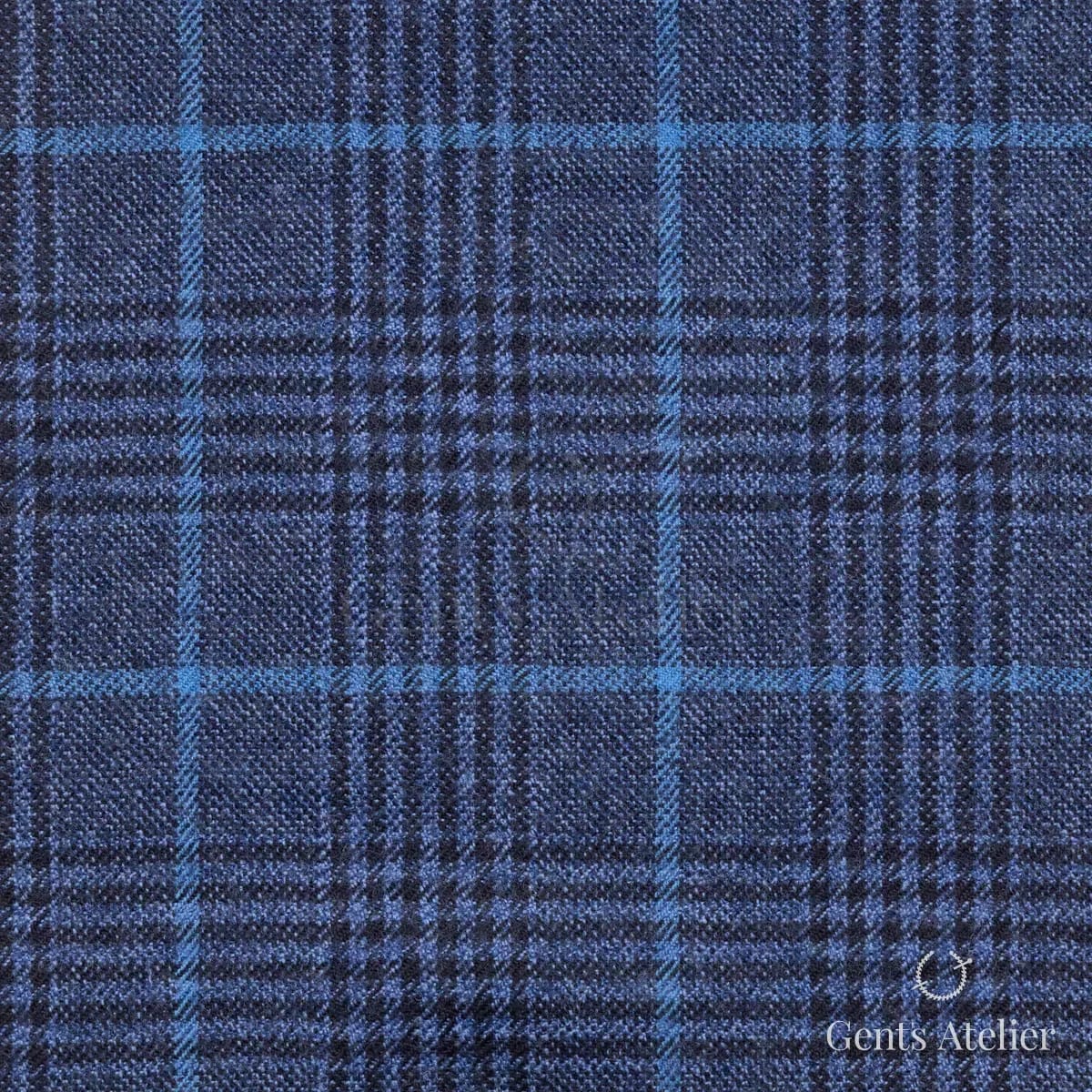 Костюм из Huddersfield 256814-A — тёмно-синий, 100% шерсть