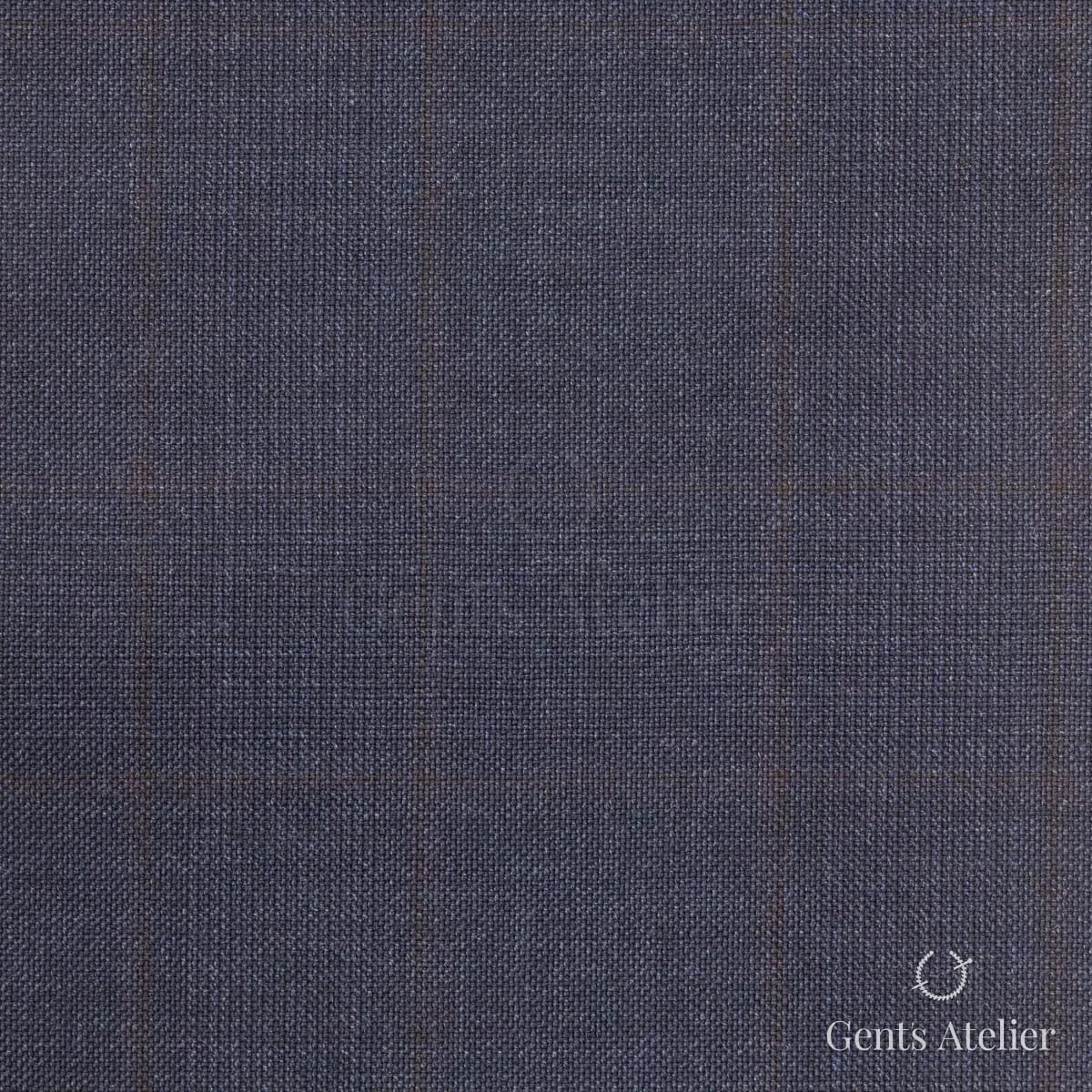 Костюм из Stylbiella 30903/650 — тёмно-синий, 100% шерсть