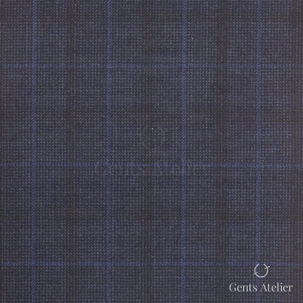 Костюм из Stylbiella 30905/650 — тёмно-синий, 100% шерсть