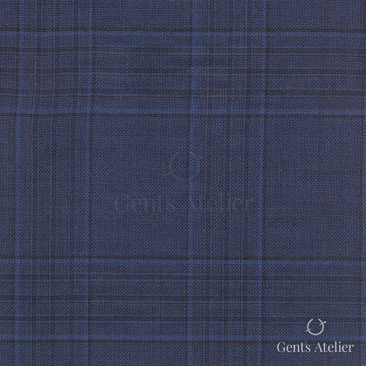 Костюм из Stylbiella 31812/193 — тёмно-синий, 100% Шерсть