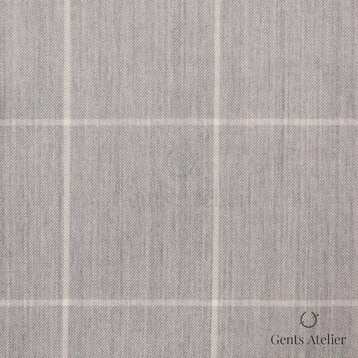 Костюм из Stylbiella 40121/141 — светло-серый, 100% шерсть