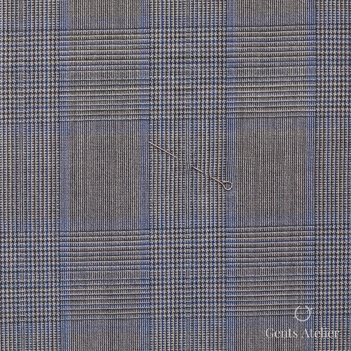 Костюм из Stylbiella 41123/135 — синий, 100% шерсть