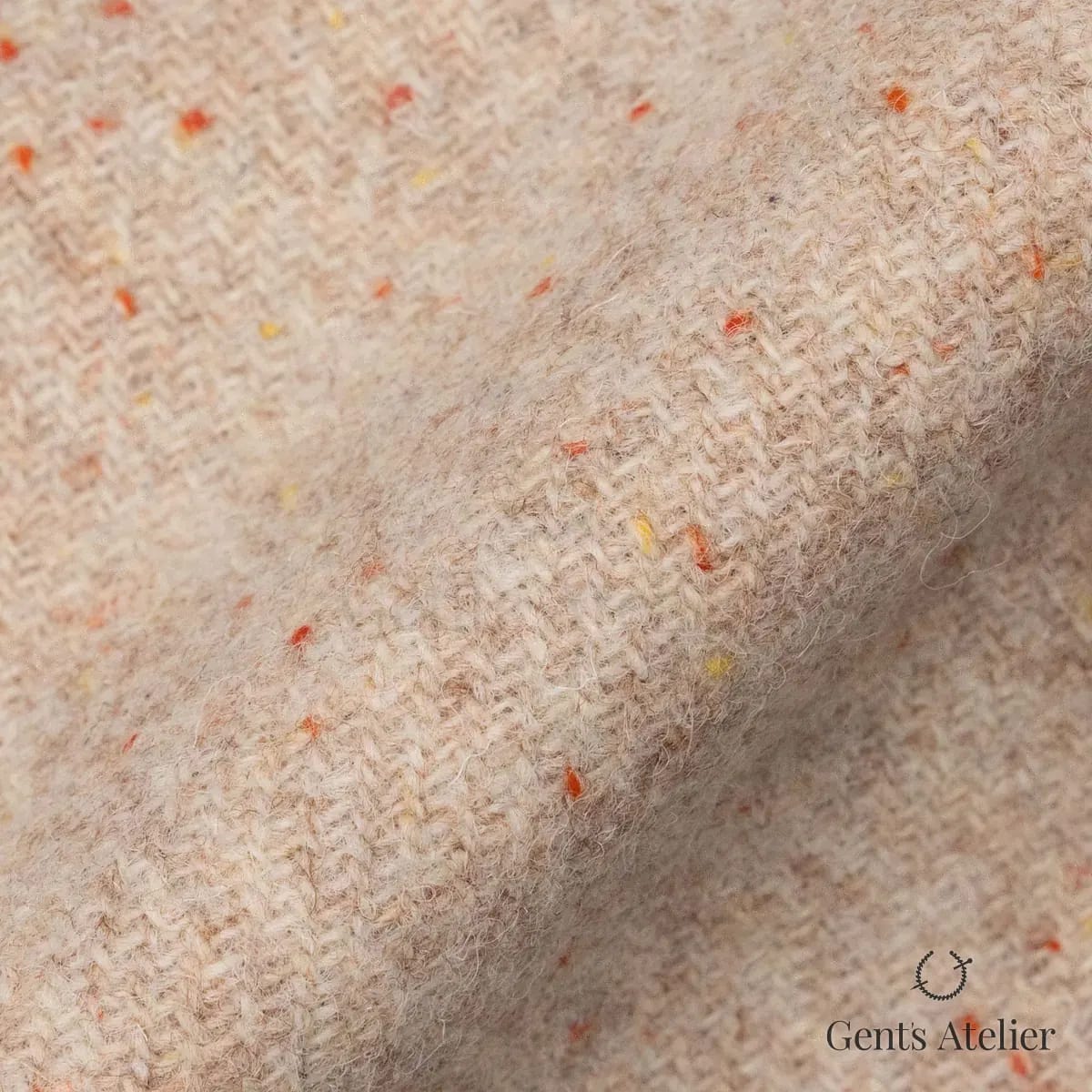 Драпировка ткани Harris Tweed LB002087 крупным планом