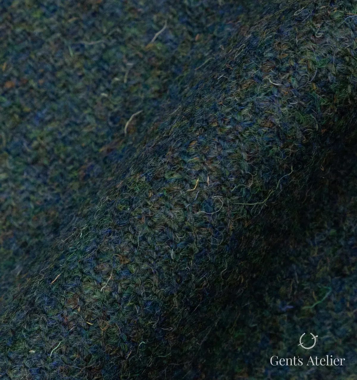 Драпировка ткани Harris Tweed LB003864 крупным планом