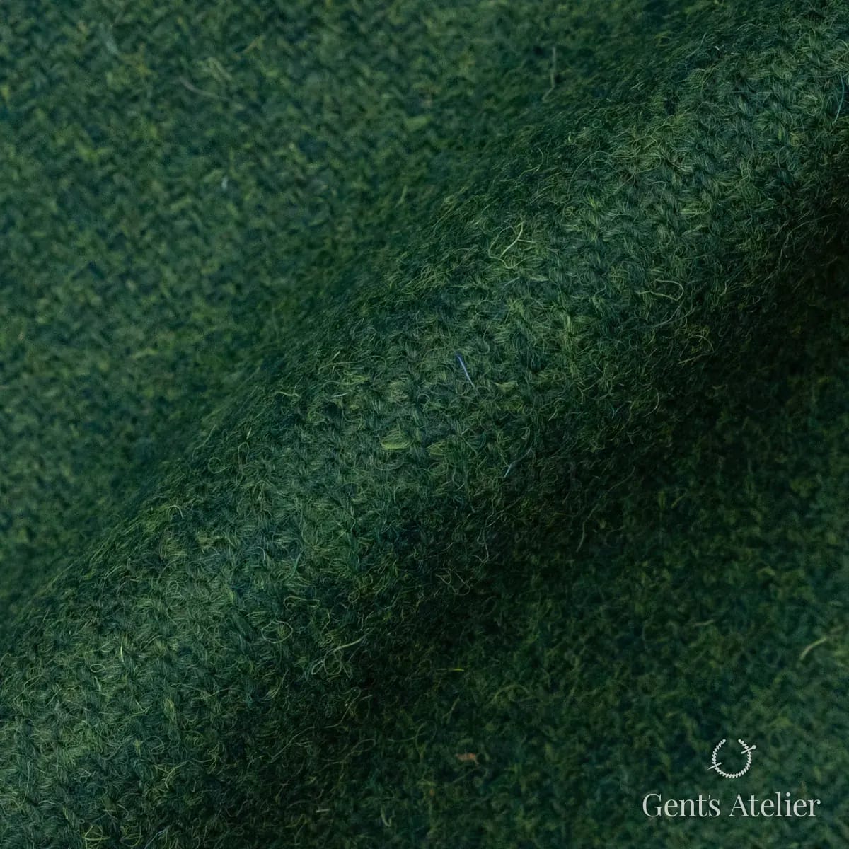 Драпировка ткани Harris Tweed LB003863 крупным планом