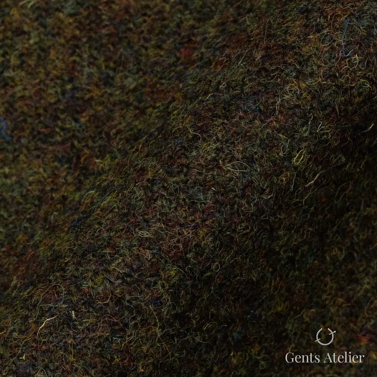 Драпировка ткани Harris Tweed LB000752 крупным планом
