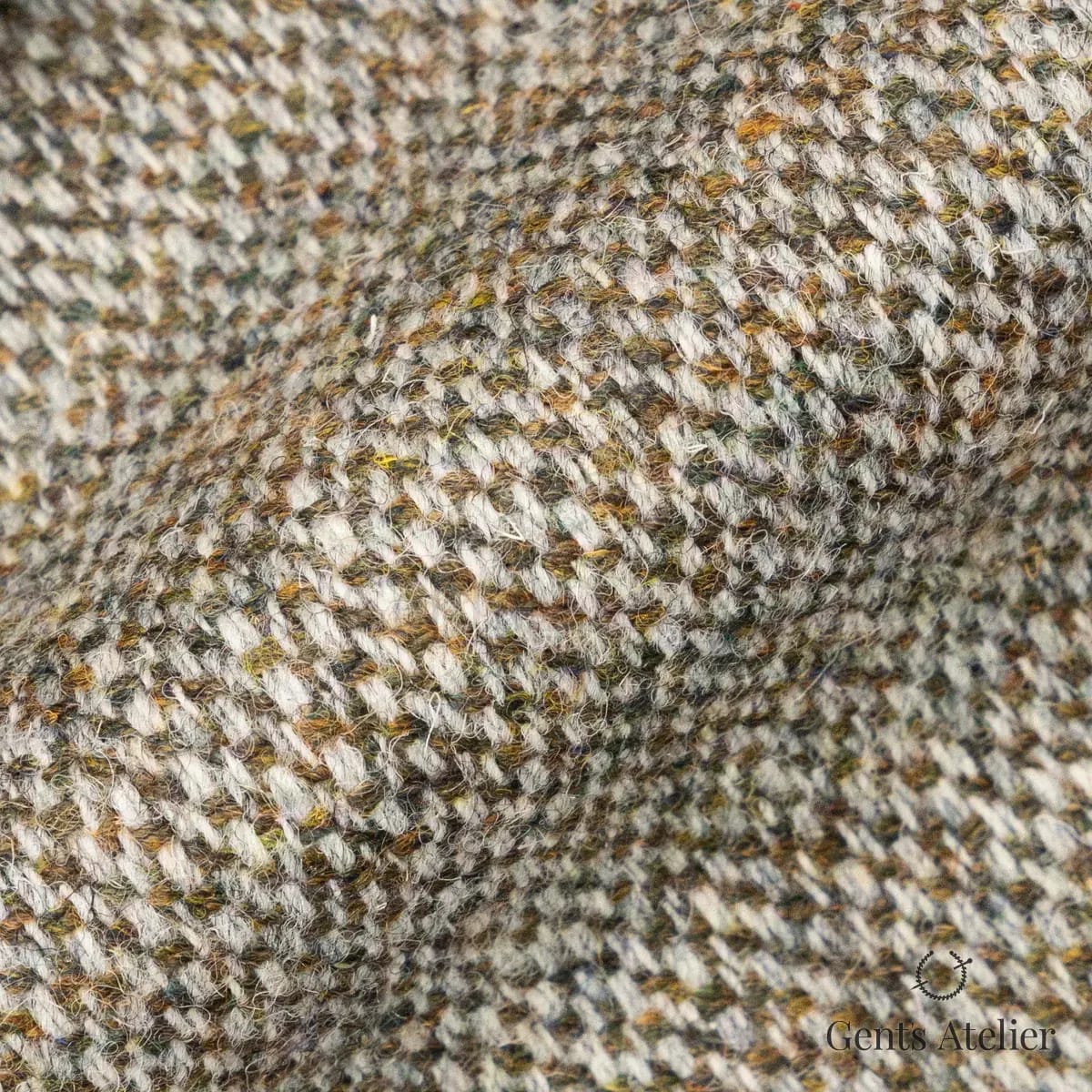 Драпировка ткани Harris Tweed LB003884 крупным планом