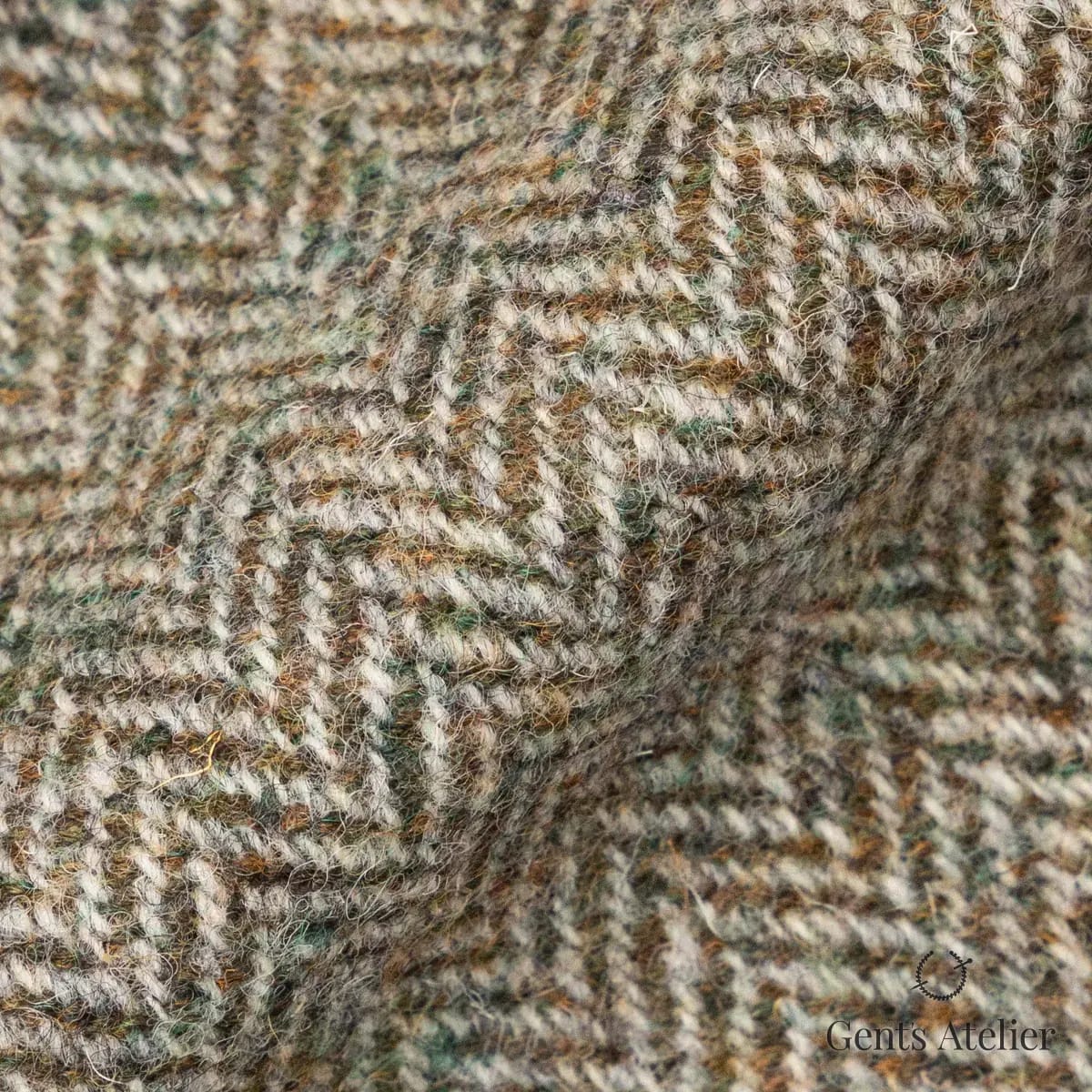 Драпировка ткани Harris Tweed LB000224 крупным планом
