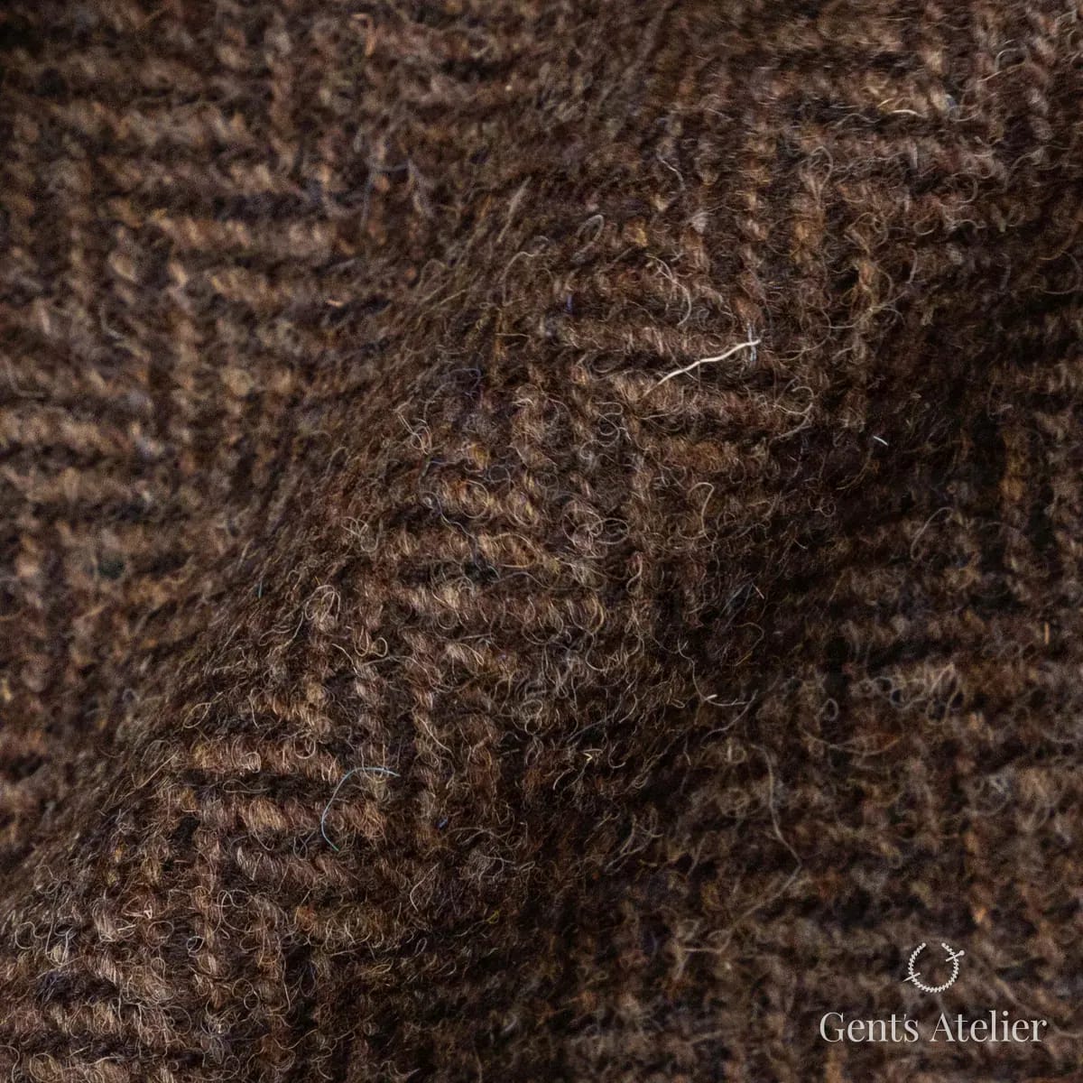 Драпировка ткани Harris Tweed LB000216 крупным планом