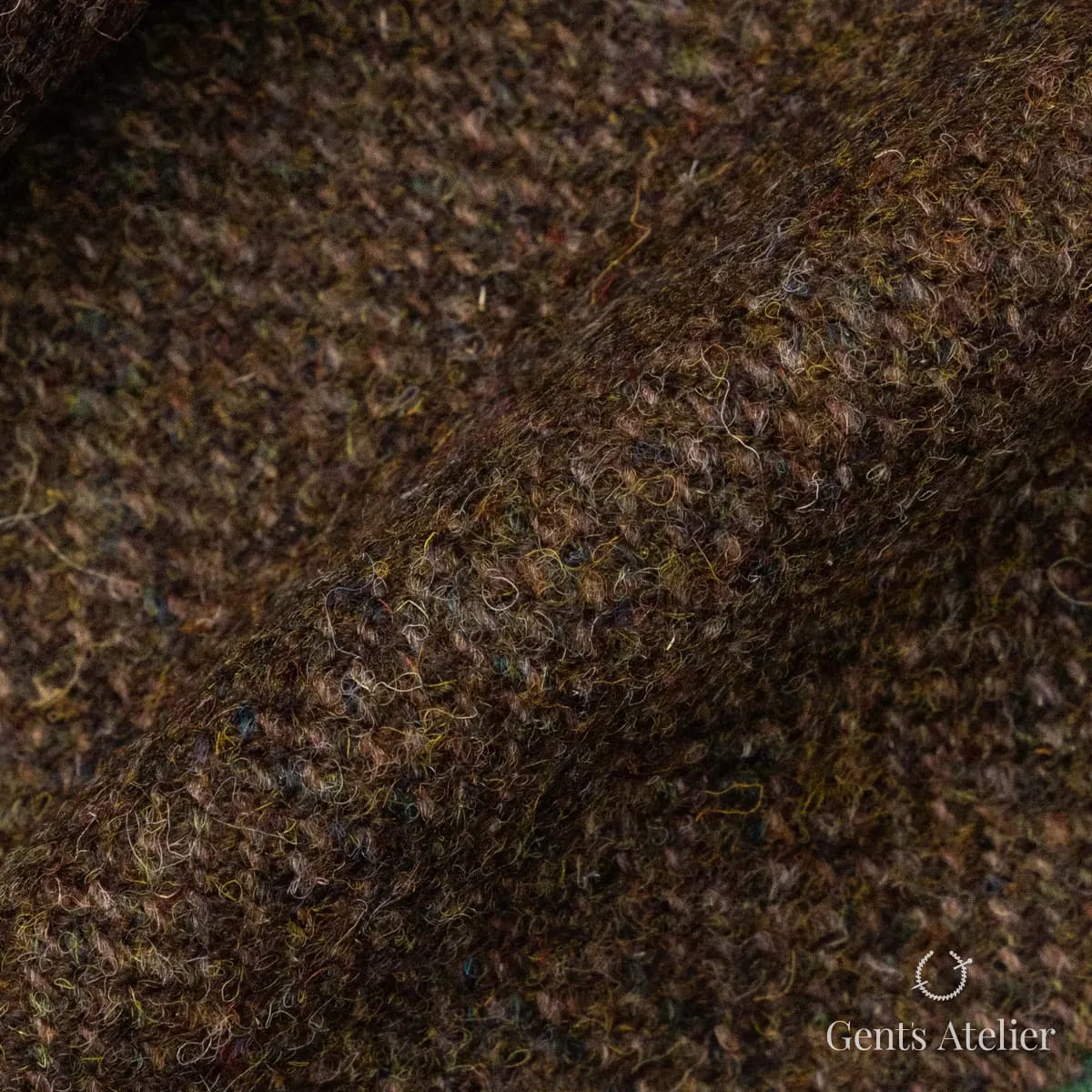 Драпировка ткани Harris Tweed LB000215 крупным планом