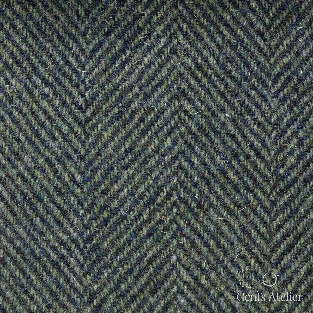 Костюм из Harris Tweed LB0003164 — зелёный, 100% шерсть
