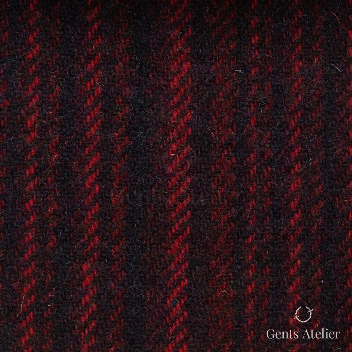 Костюм из Harris Tweed LB003729 — красный, 100% шерсть