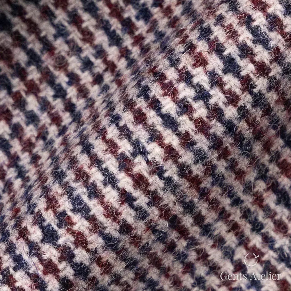 Драпировка ткани Harris Tweed LB003728 крупным планом
