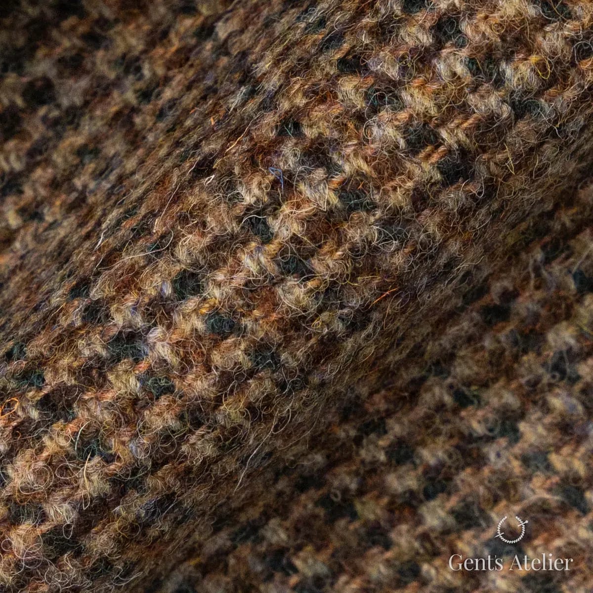 Драпировка ткани Harris Tweed LB000530 крупным планом