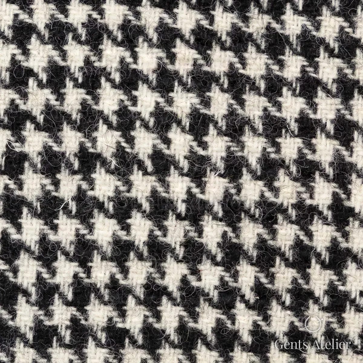 Пальто из Harris Tweed LB000162 — чёрный, 100% шерсть