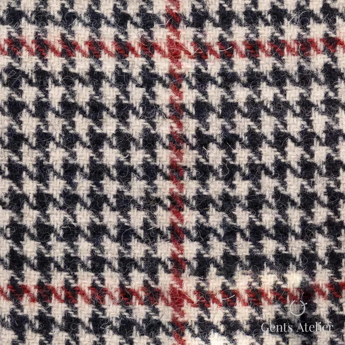 Пальто из Harris Tweed LB003516 — тёмно-синий, 100% шерсть