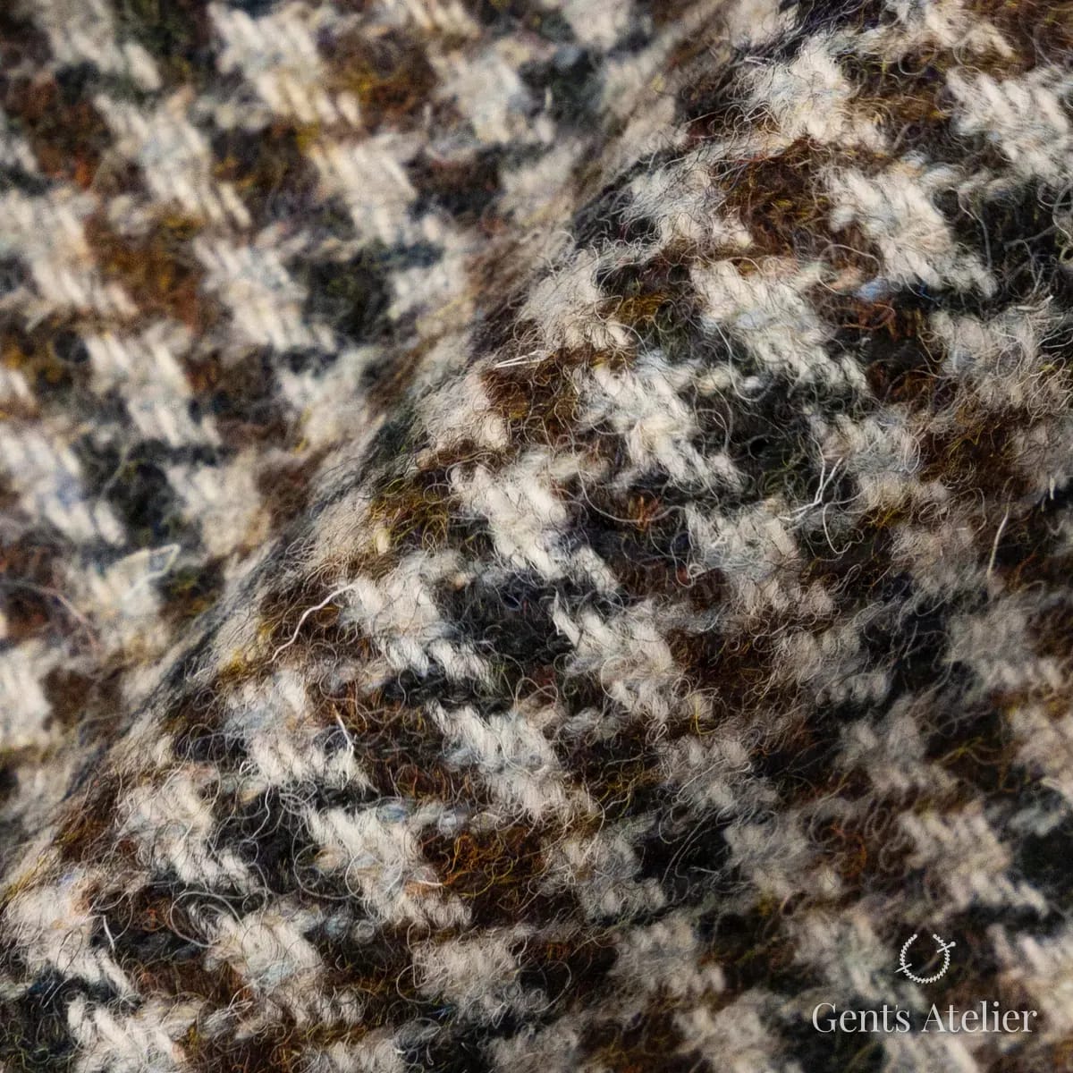 Драпировка ткани Harris Tweed LB000609 крупным планом