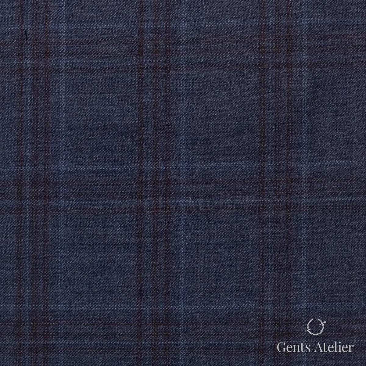 Костюм из Tailor Y062-2 — тёмно-синий, 70% шерсть, 30% полиэстер