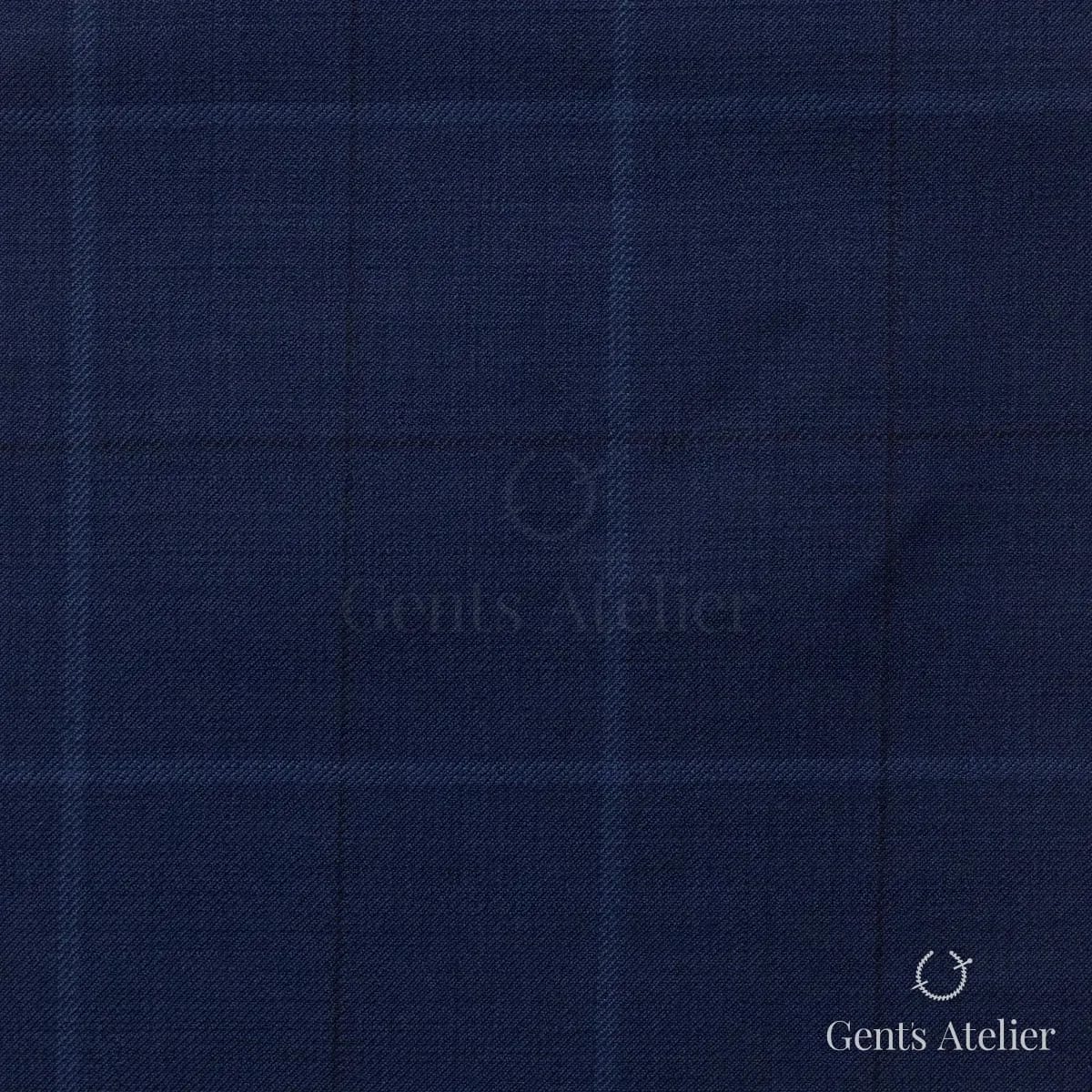 Костюм из Tailor H-7 — тёмно-синий, 70% шерсть, 30% полиэстер