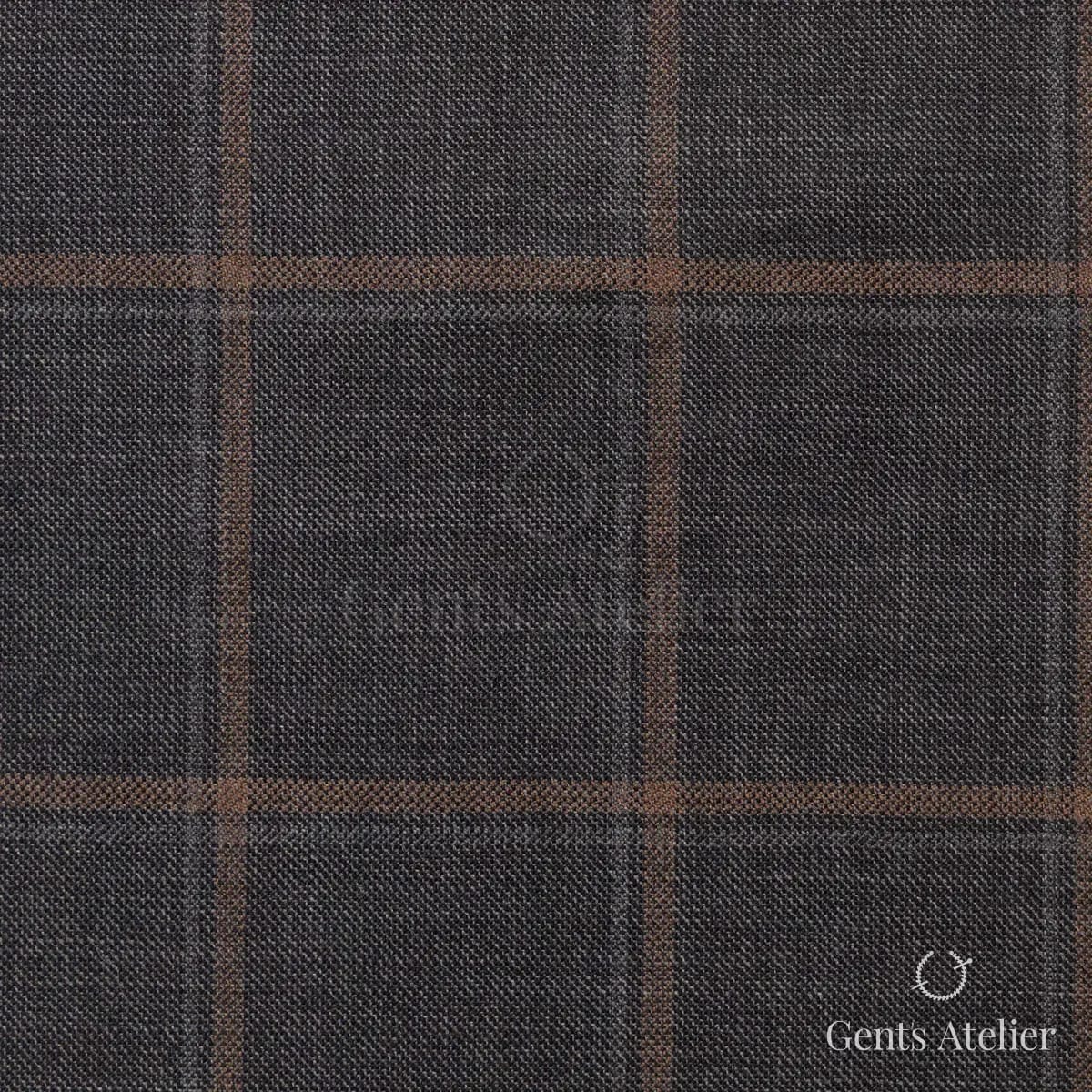 Костюм из Tailor W015-2 — тёмно-серый, 100% шерсть