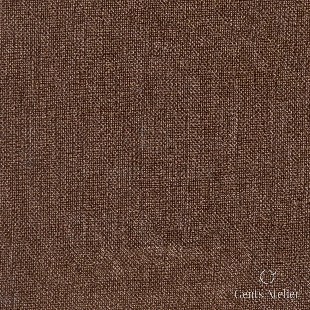 Сорочка из Canclini 3494-W010-0006 — тёмно-коричневый, 100% Лён