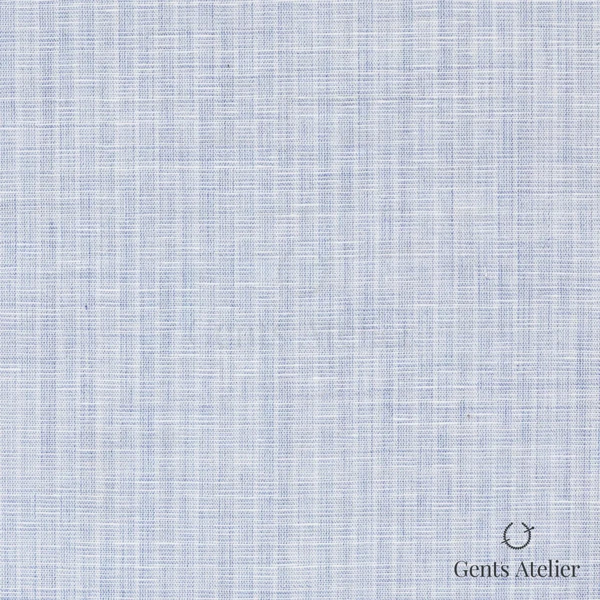 Сорочка из James Fabric 67233 001 — голубой, 75% Хлопок, 25% Лён