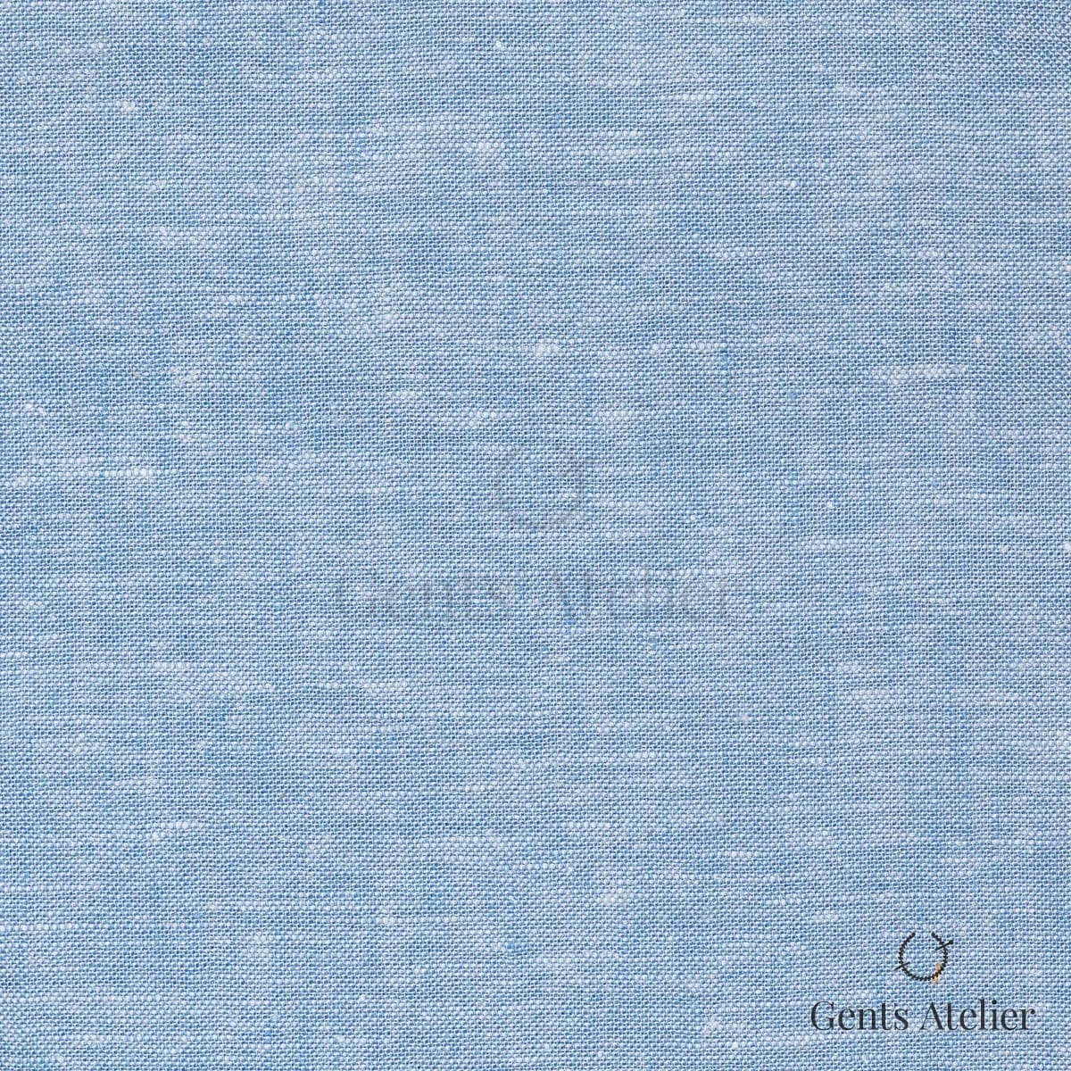 Сорочка из James Fabric 61221 002 — голубой, 55% Лён, 45% Хлопок