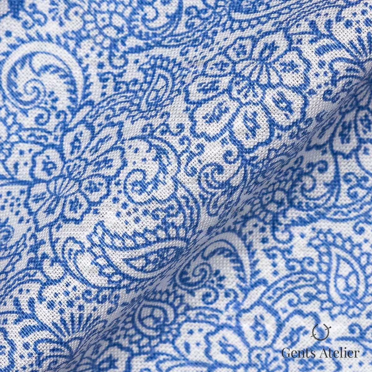 Драпировка ткани James Fabric 98292 002 крупным планом