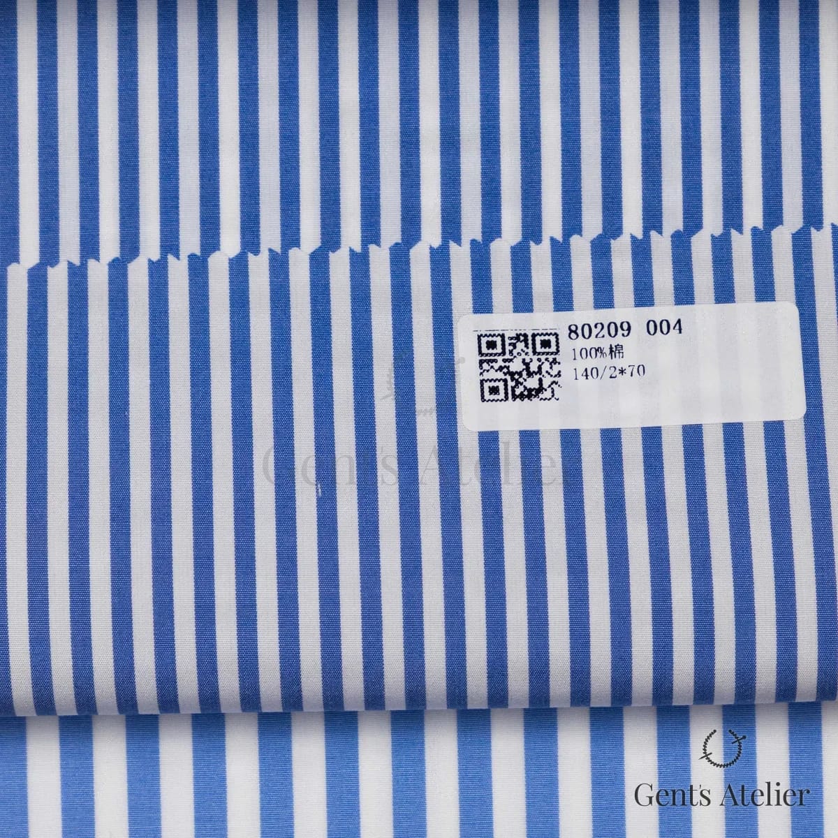Образец ткани James Fabric 80209 004 с этикеткой, белый