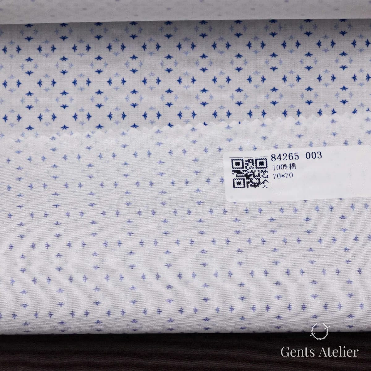 Образец ткани James Fabric 84265 003 с этикеткой, белый