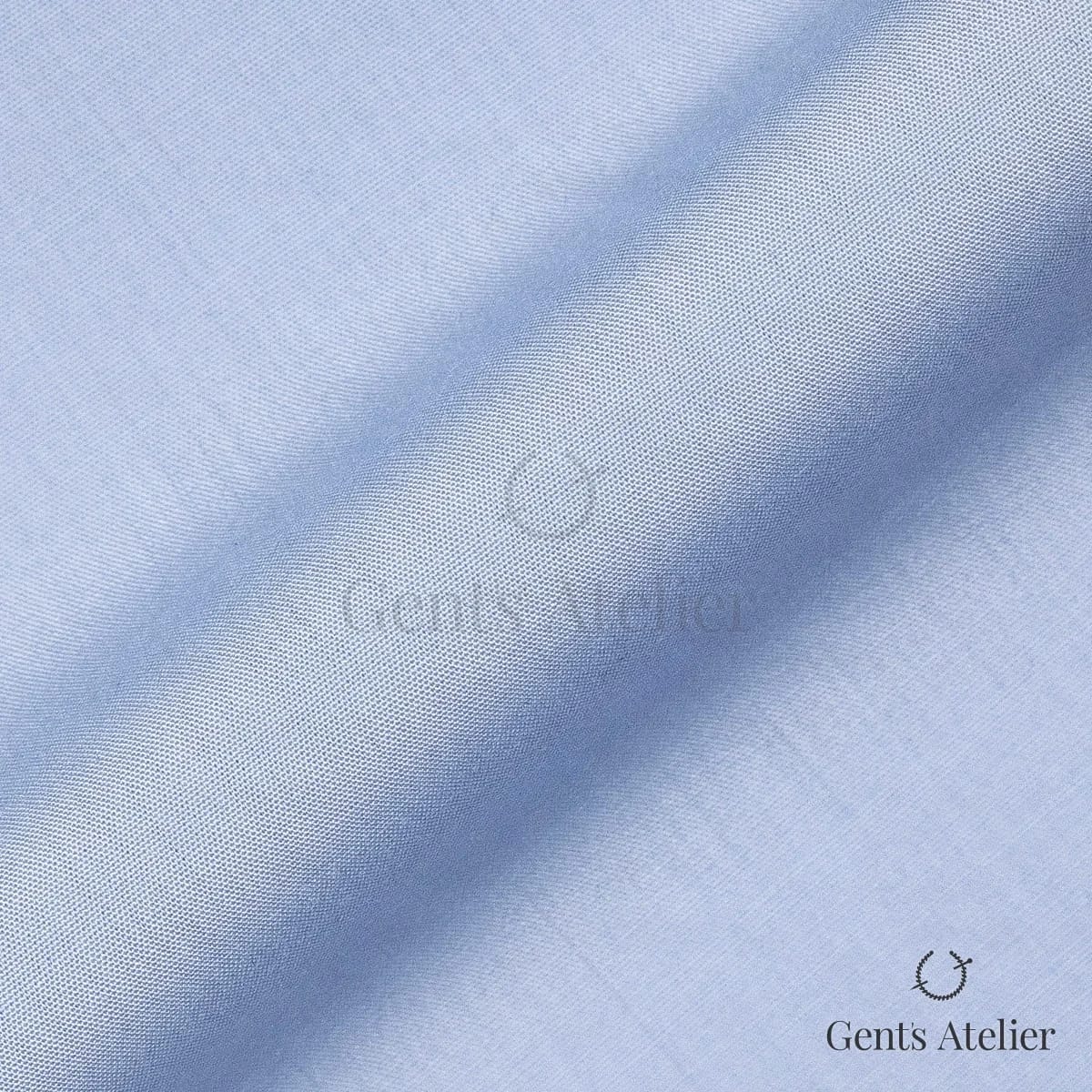 Образец ткани James Fabric 35147 003 с этикеткой, светло-голубой