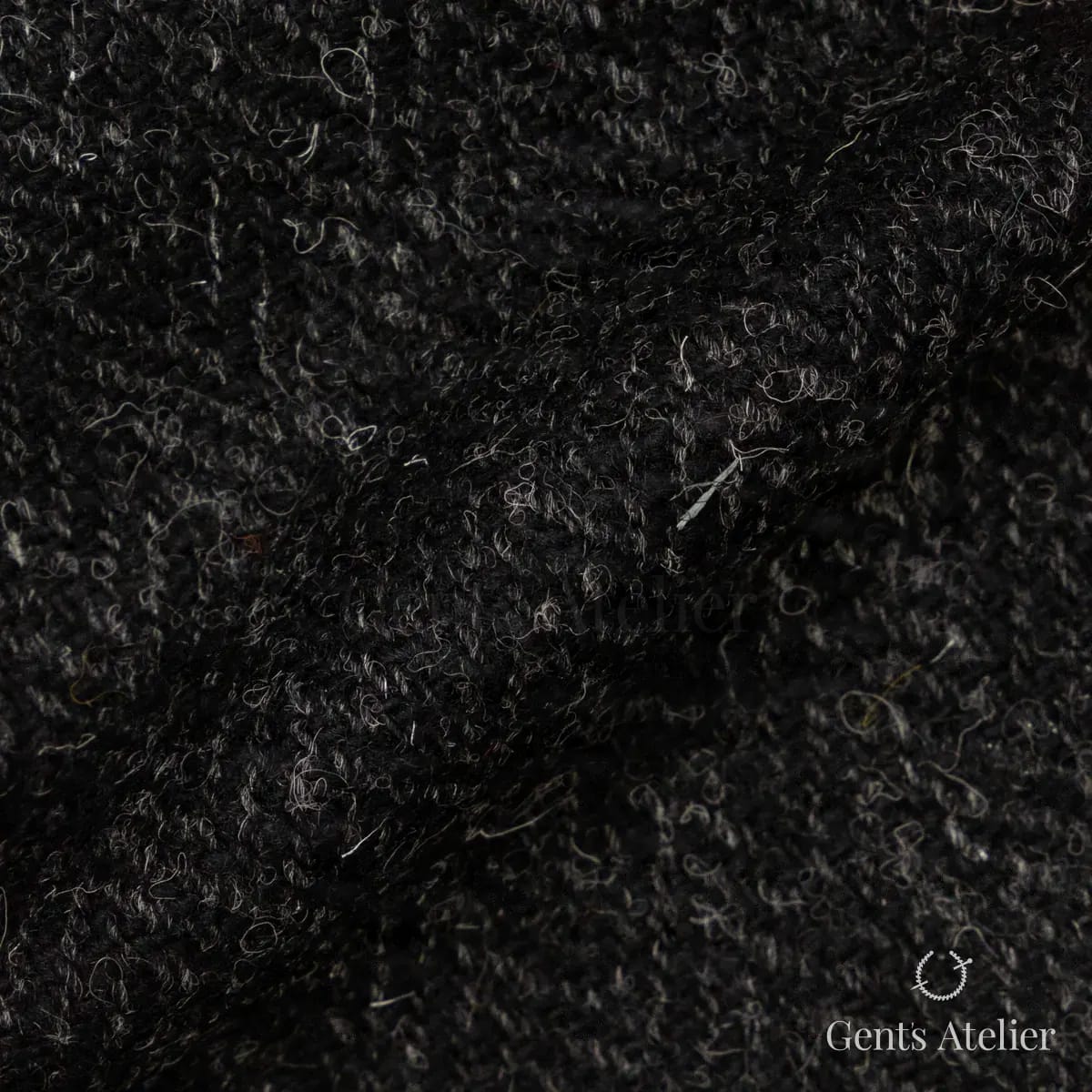 Драпировка ткани Harris Tweed LB002176 крупным планом