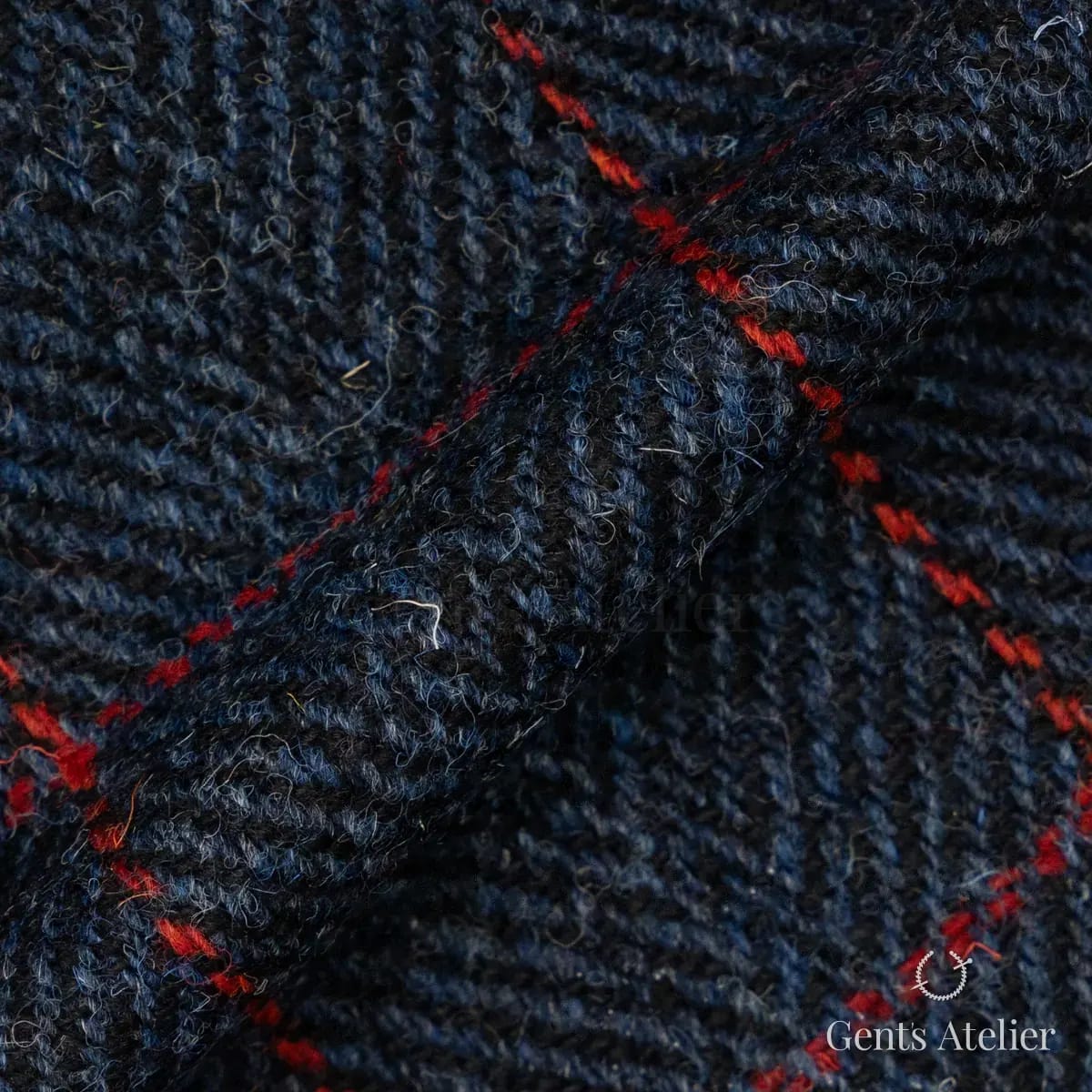 Драпировка ткани Harris Tweed LB003035 крупным планом
