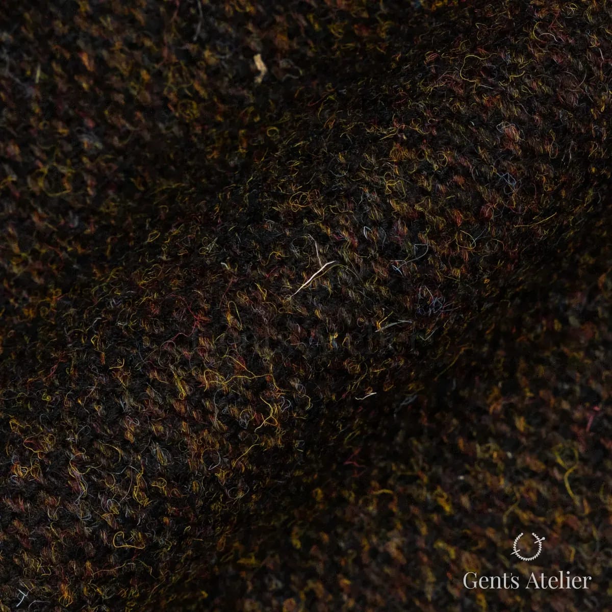 Драпировка ткани Harris Tweed LB000170 крупным планом