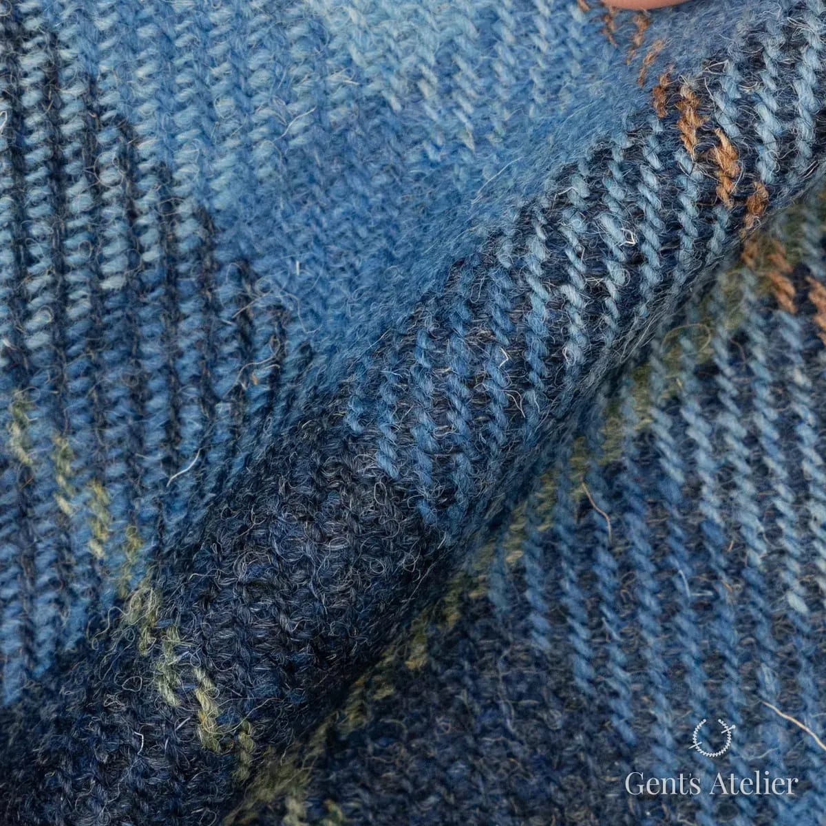 Драпировка ткани Harris Tweed LB002175 крупным планом