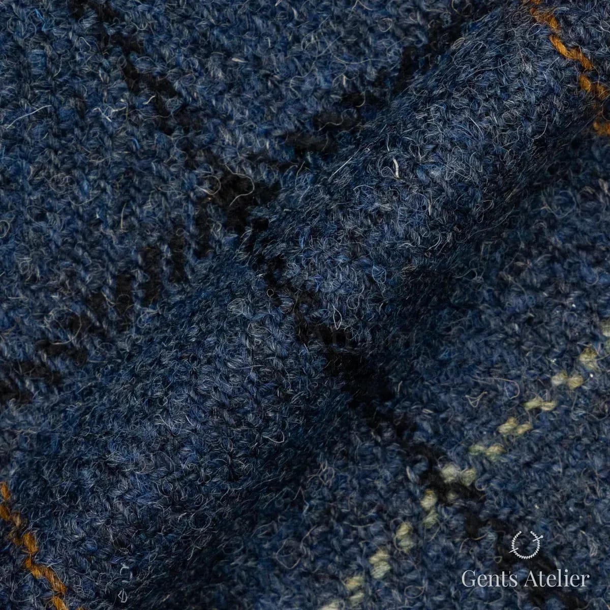 Драпировка ткани Harris Tweed LB002840 крупным планом