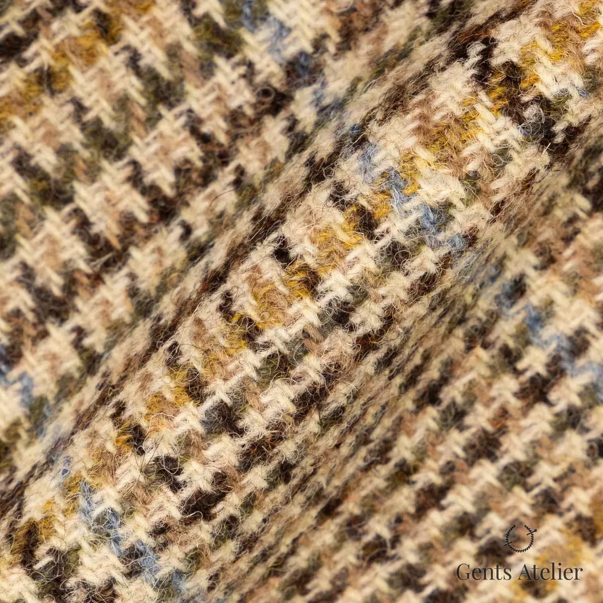 Драпировка ткани Harris Tweed LB002154 крупным планом