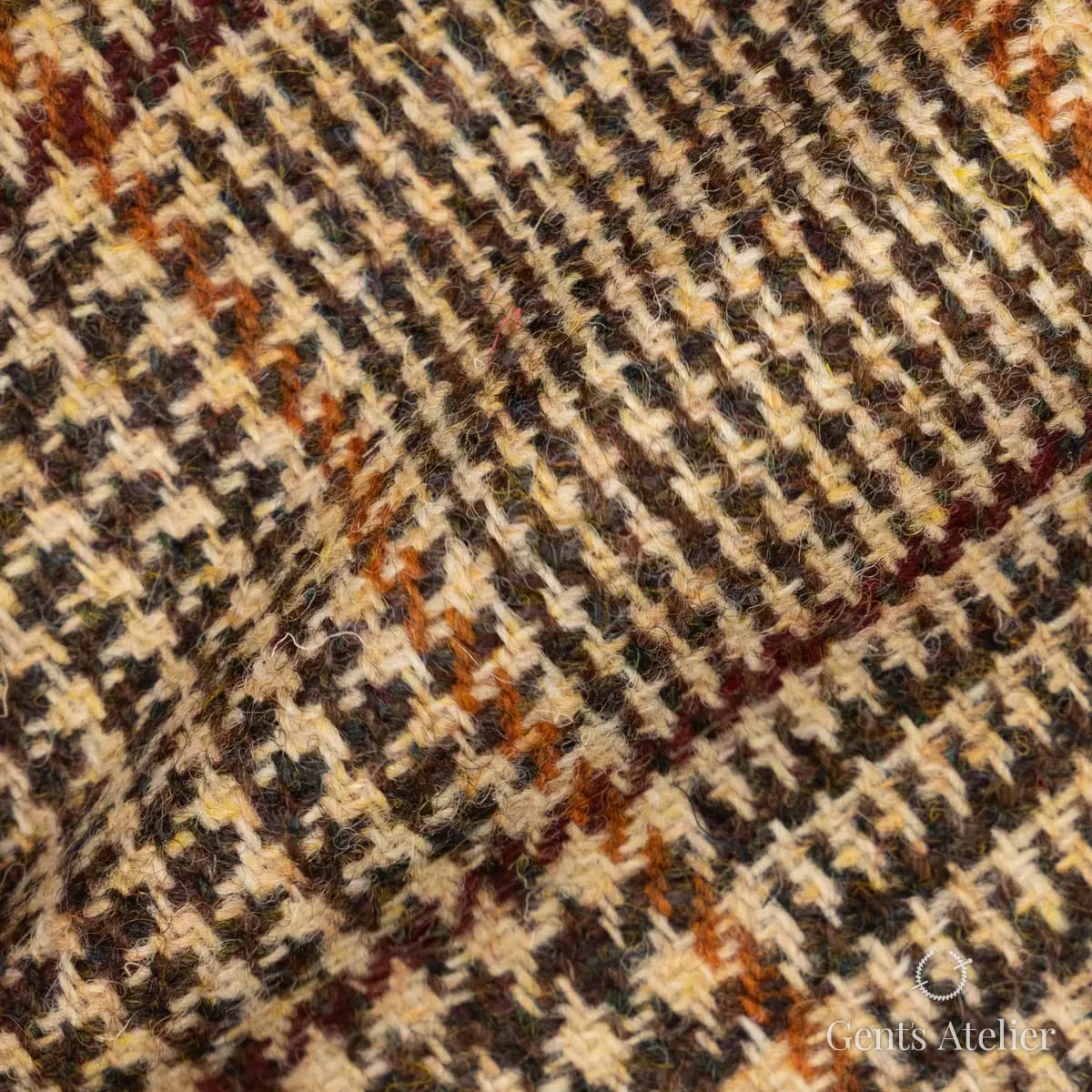 Драпировка ткани Harris Tweed LB002177 крупным планом
