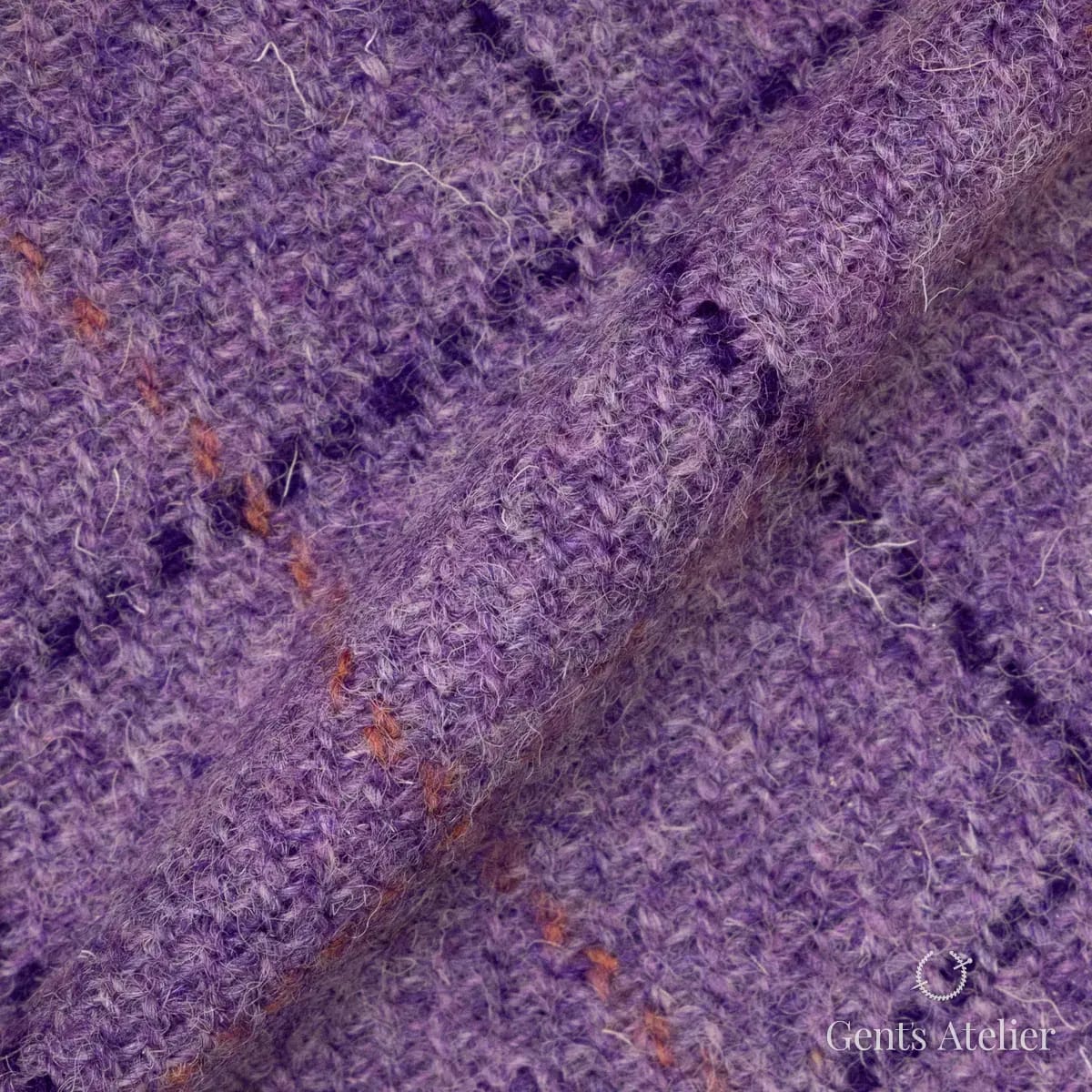 Драпировка ткани Harris Tweed LB000858 крупным планом
