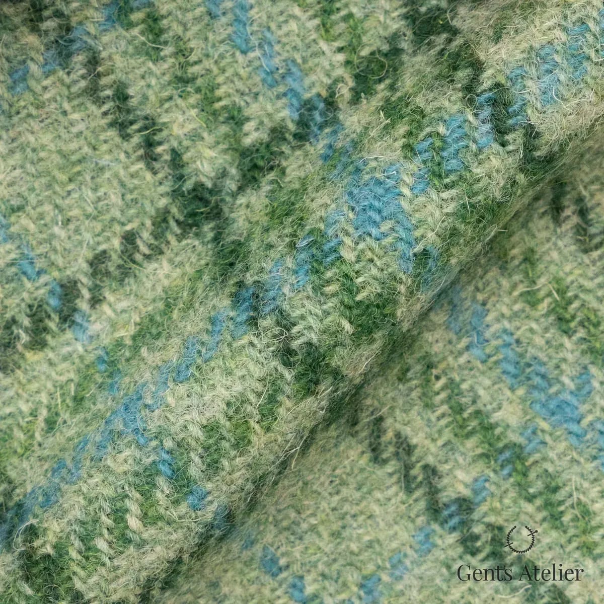 Драпировка ткани Harris Tweed LB000857 крупным планом