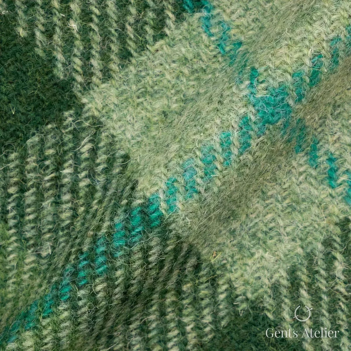 Драпировка ткани Harris Tweed LB000835 крупным планом
