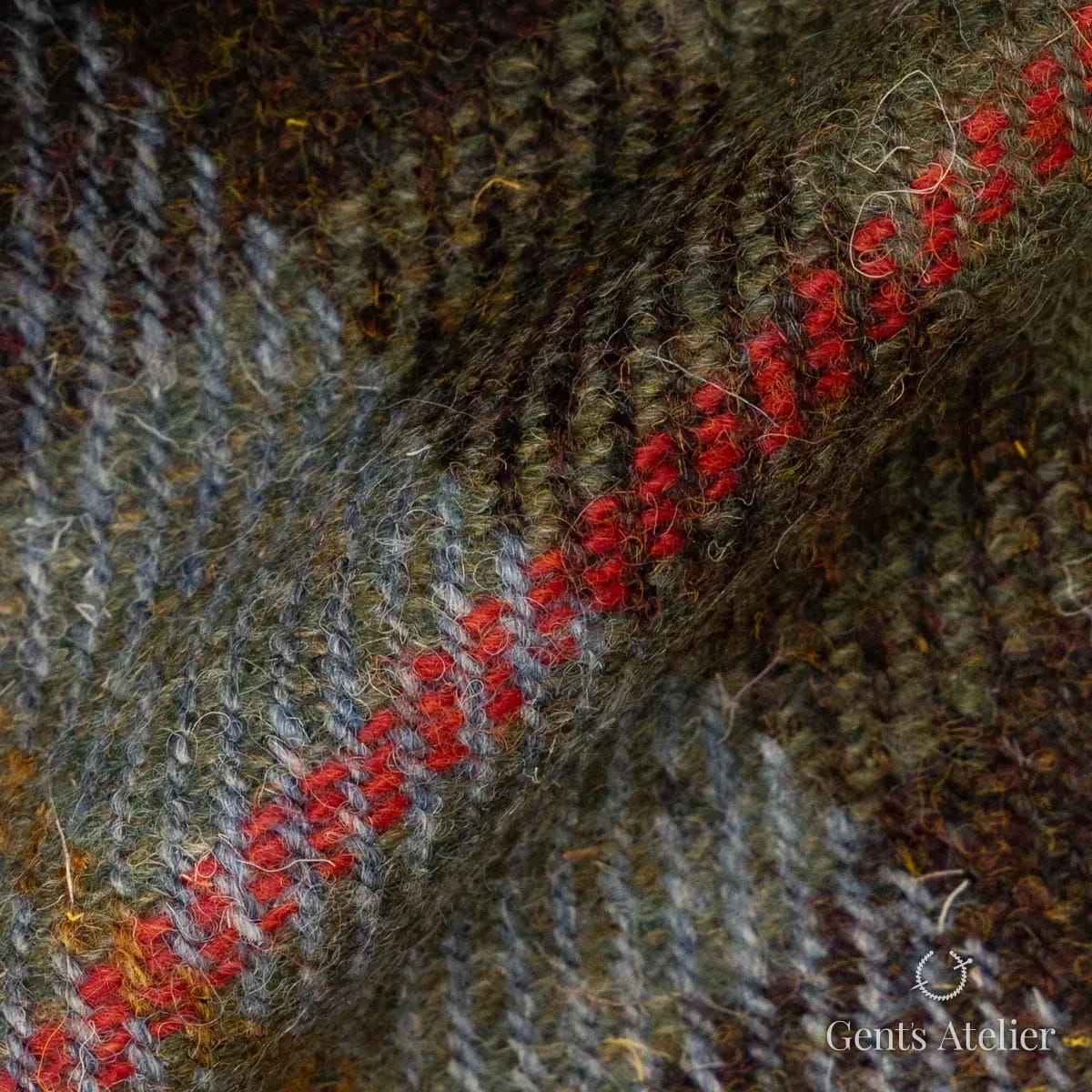 Драпировка ткани Harris Tweed LB003885 крупным планом