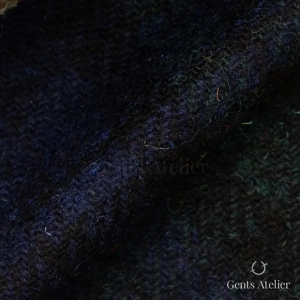 Драпировка ткани Harris Tweed LB003898 крупным планом