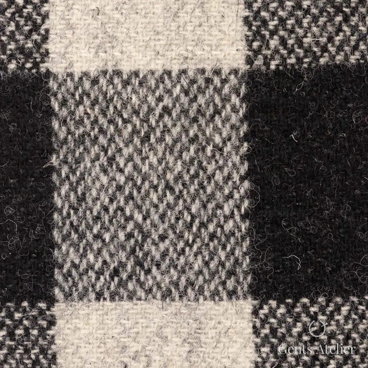 Пальто из Harris Tweed LB003836 — светло-серый, 100% шерсть